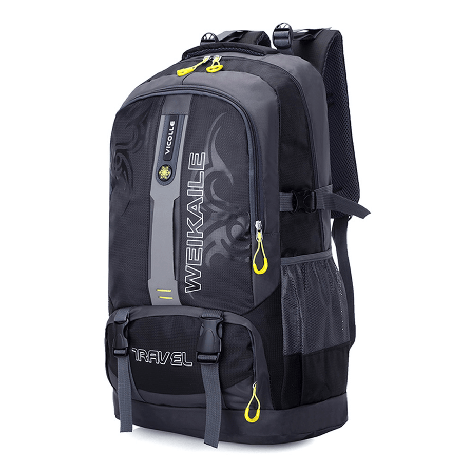 50L Climbing Backpack Waterproof Sports Travel Hiking Shoulder Bag Portable Unisex Rucksack - MRSLM