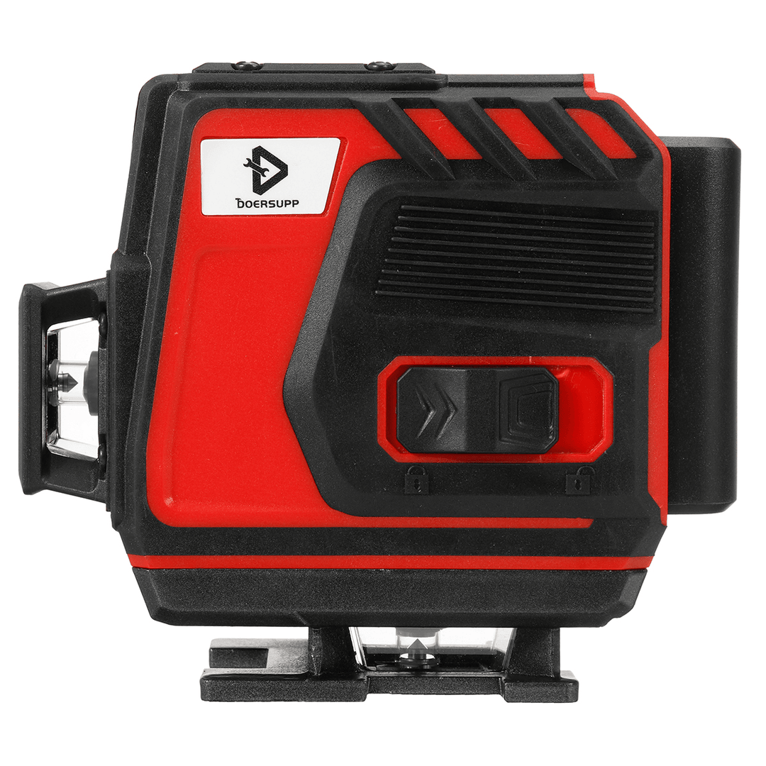 Laser Level with Green Light Digital Rotary Self Leveling Measure 8/12/16 Line - MRSLM