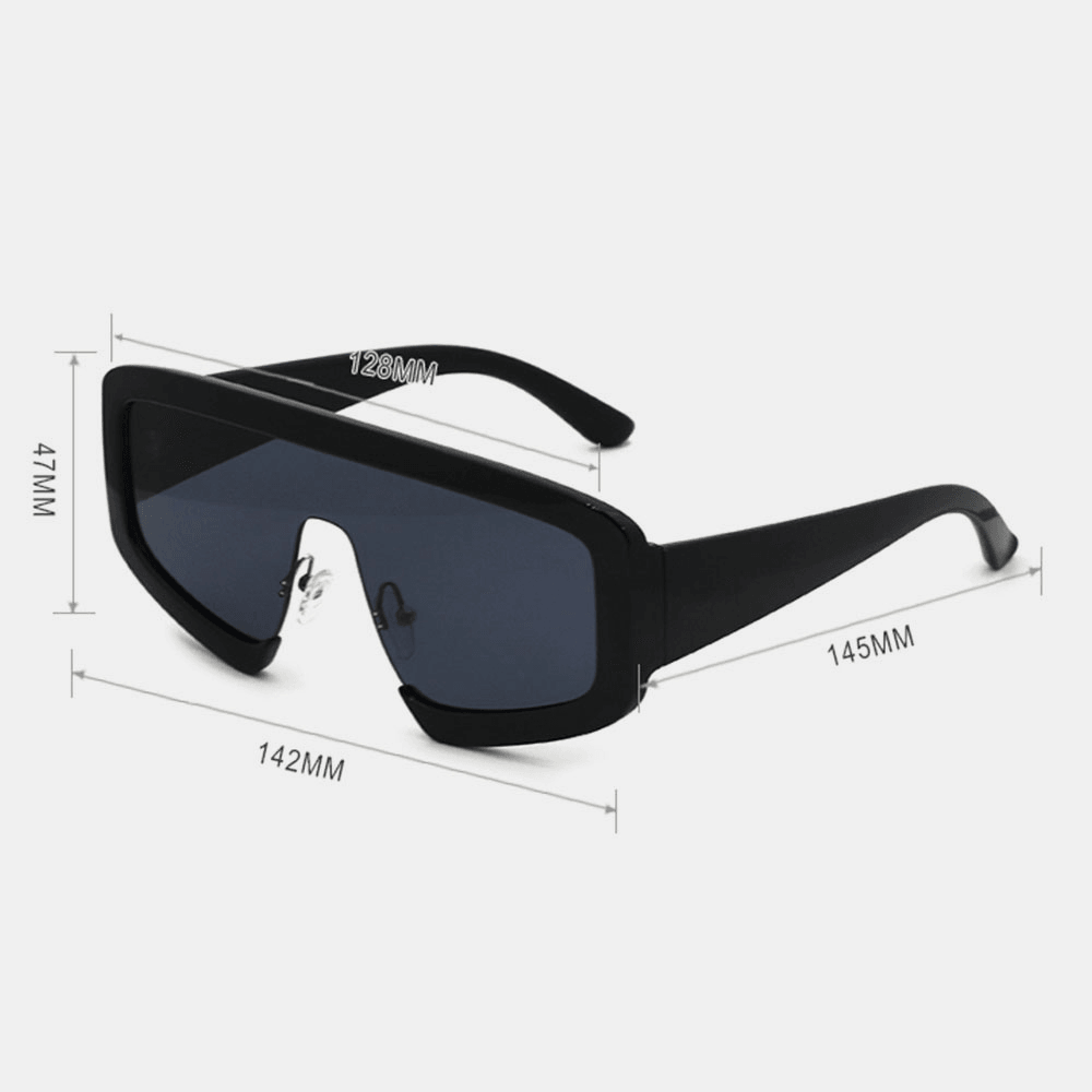 Unisex Casual Creative Dashing Full Frame Comfortable Nose Seat UV Protection Sunglasses - MRSLM