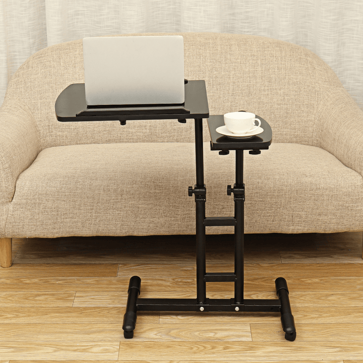 Folding Computer Desk Height Adjustable Portable Laptop Table Stand Lap Sofa Bed Tray - MRSLM