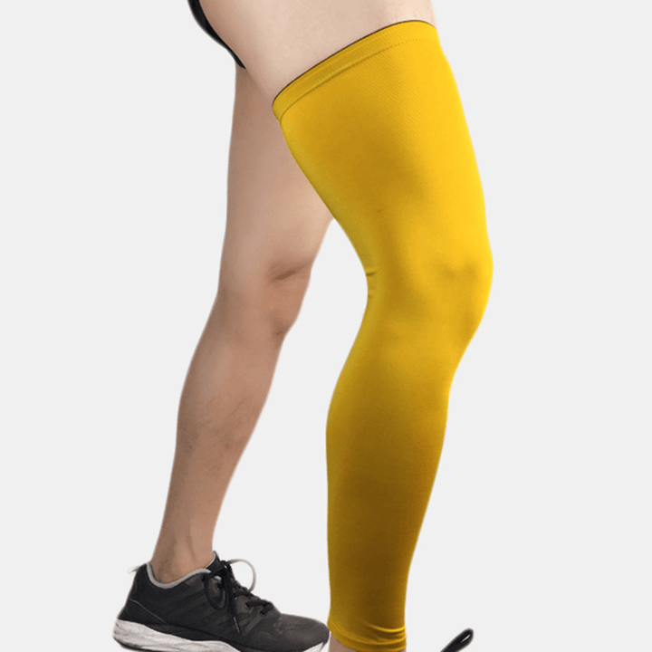 Professional Sports Kneepad Warm Compression Stockings Leggings over the Knee Compression Socks - MRSLM