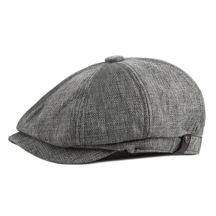 Thin, Breathable, Imitation Linen Cap - MRSLM