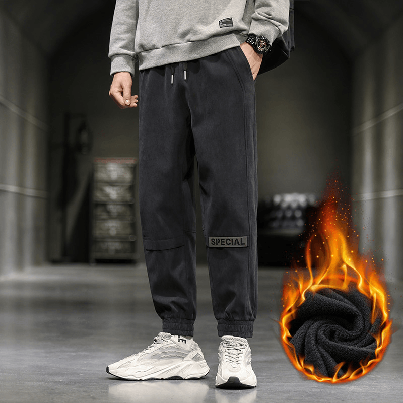 Autumn and Winter Overalls Youth Sports Pants Men'S Trousers - MRSLM