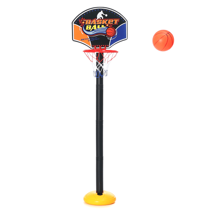 Children Basketball Rack Family Game Adjustable Sport Basketball Box Set Home Toys - MRSLM