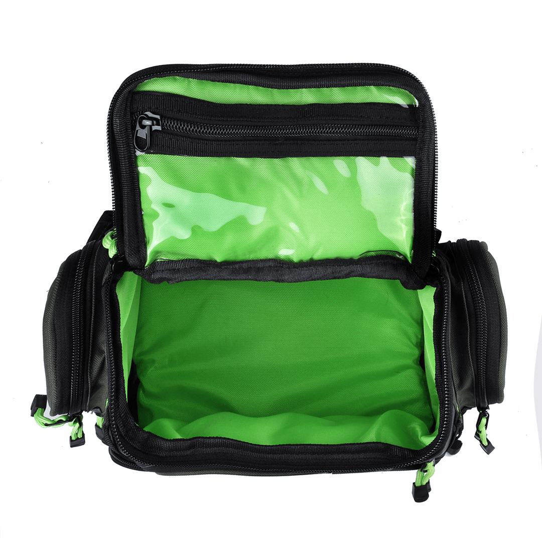 22/64L Backpack Fishing Bag Travel Camping Storage Bag with Lure Boxes - MRSLM