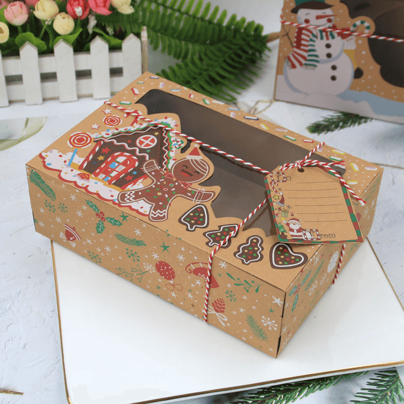 Bread Muffin Kraft Paper Gift Box - MRSLM