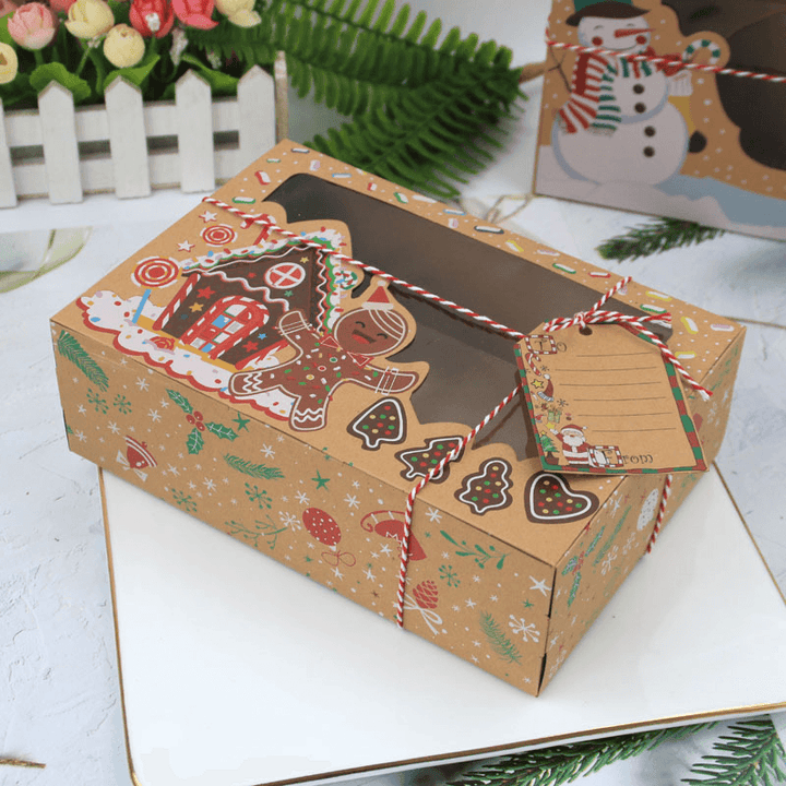 Bread Muffin Kraft Paper Gift Box - MRSLM