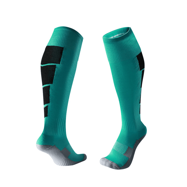 Mens Sports anti Skid Wicking Tube Socks Outdoor Deodorant Athletic Soccor Socks - MRSLM