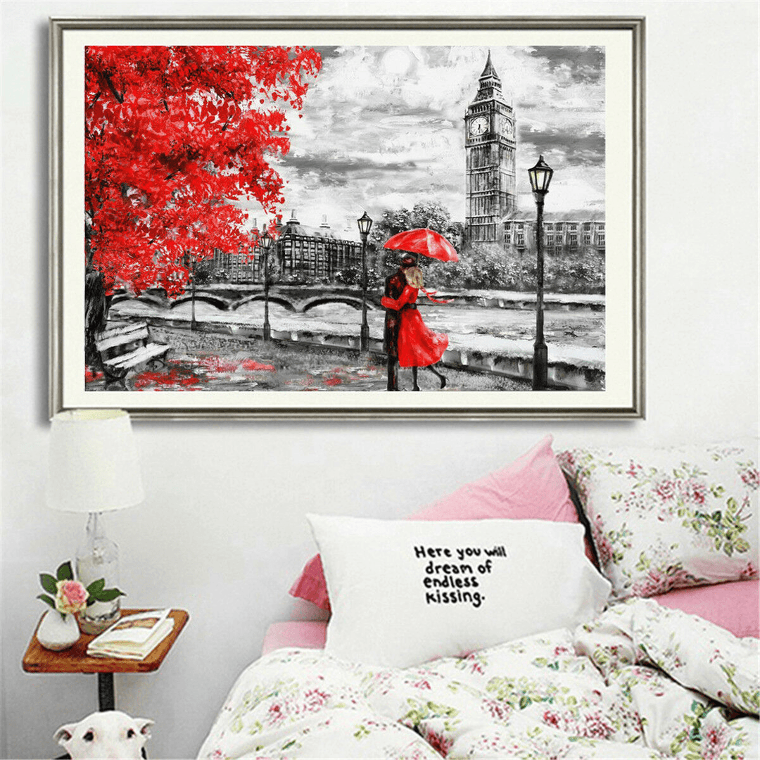 Unframed London Big Ben Lover Canvas Paintings Print Home Wall Picture Home Decor - MRSLM