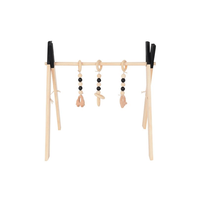 Wooden Baby Infant Fitness Frame Decorative Toys - MRSLM