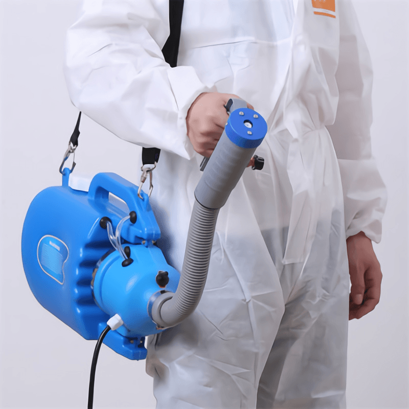 Backpack Electric ULV Sprayer Fogging Machine Portable Garden School Disinfection Fogging Sprayer 5L High Pressure Mist Blower - MRSLM