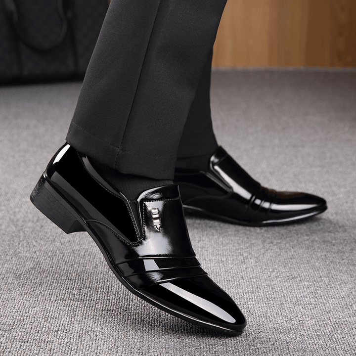 Soft Leather Formal Business Dress Shoe Oxfords - MRSLM