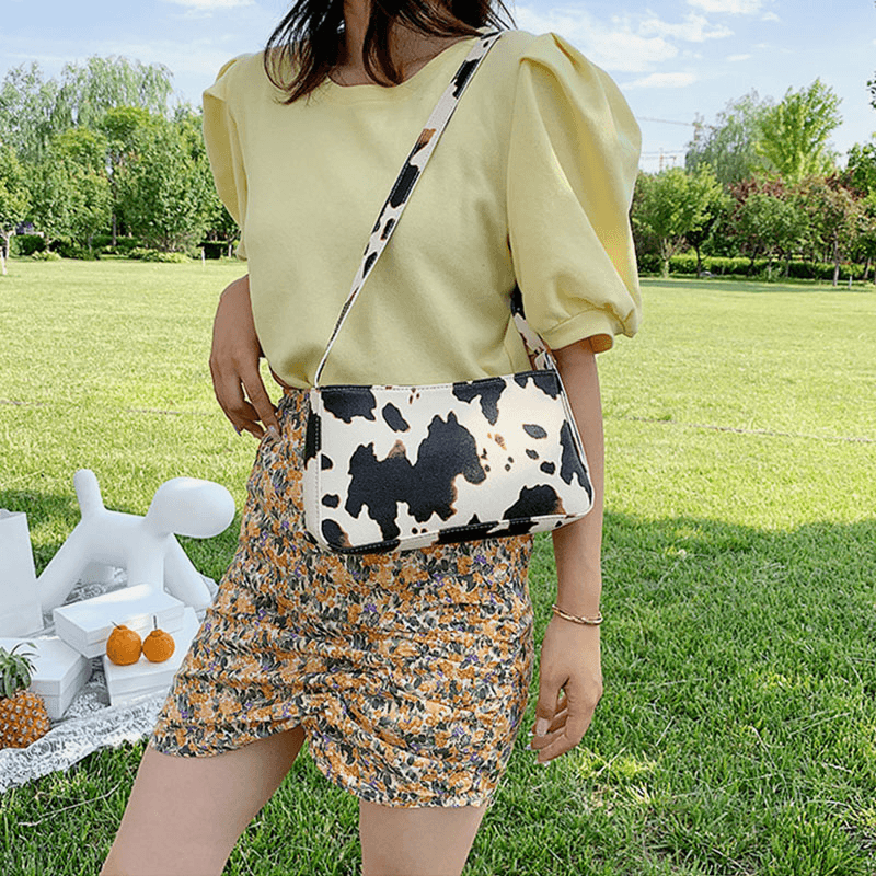 Women Casual Milk Shoulder Bag Handbag Crossbody Bag - MRSLM