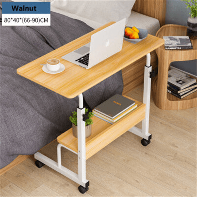 Height Adjustable Desk Side Table Bed Household Removable S/L Size - MRSLM