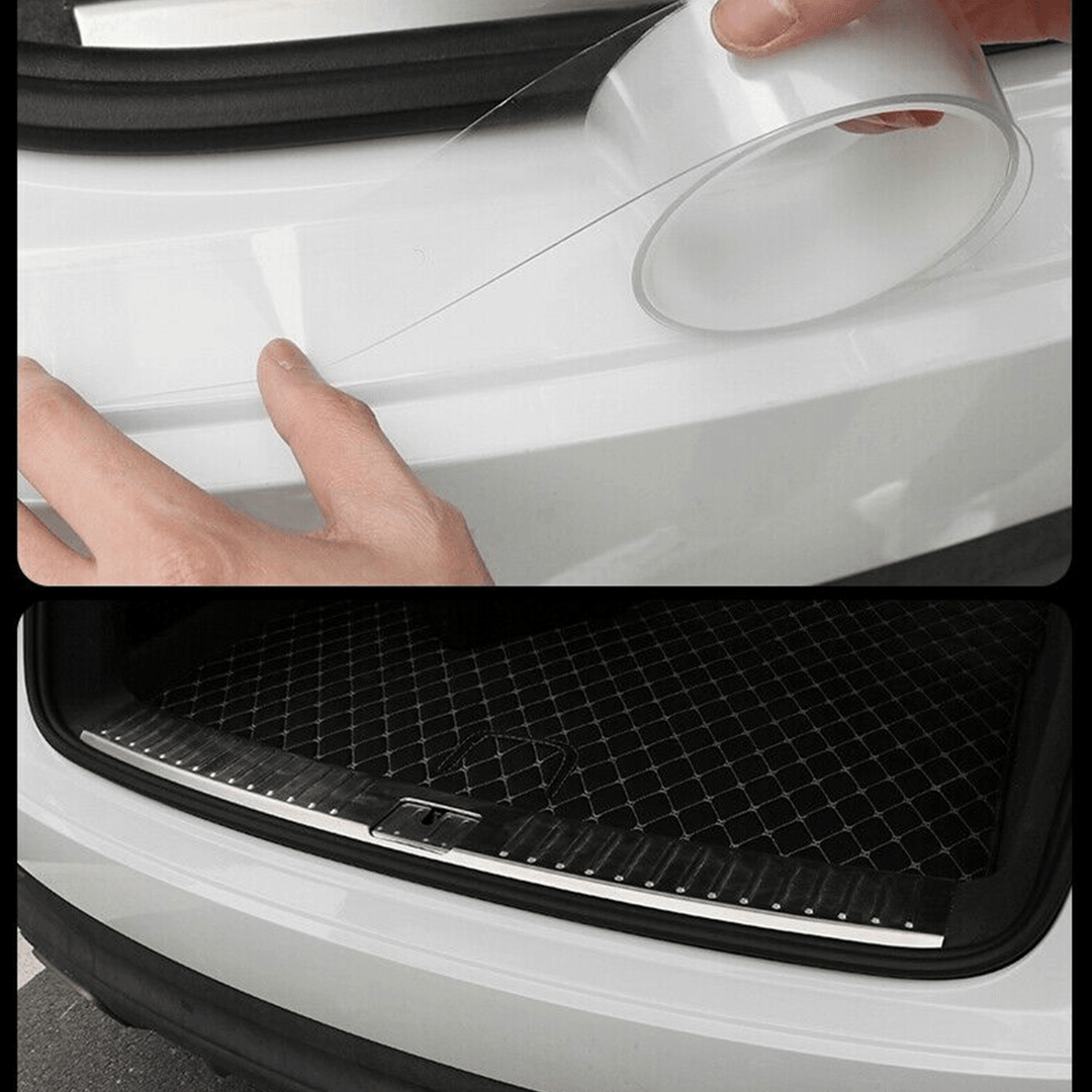 10M*7Cm Especially Thick Invisible Transparent Car Door Bumper Sticker Film - MRSLM