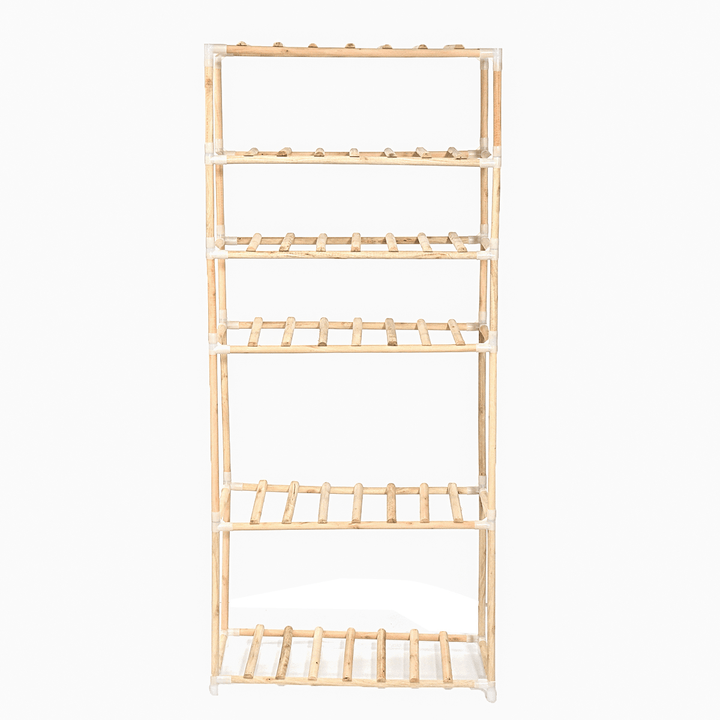 6 Tier Display Flower Stand Shelf Garden Wooden Book Storage Rack Indoor Outdoor - MRSLM