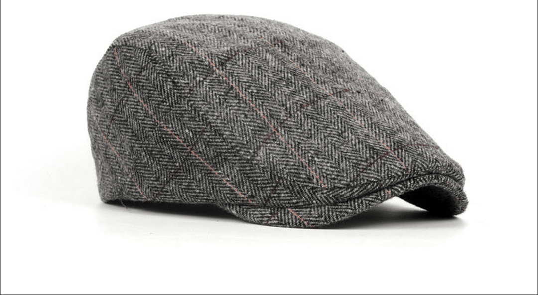 Hat Men'S Middle-Aged and Elderly Duck-Tongue Forward Cap - MRSLM