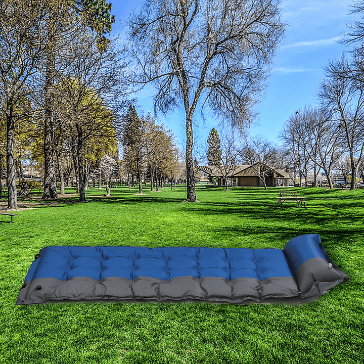 188Cm Outdoor Self Inflating Air Mattresses Pad Outdoor Camping Hiking Traveling Sleeping Pad Sleeping Mat - MRSLM