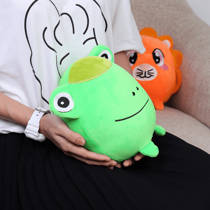 22Cm 8.6Inches Huge Squishimal Big Size Stuffed Frog Squishy Toy Slow Rising Gift Collection - MRSLM