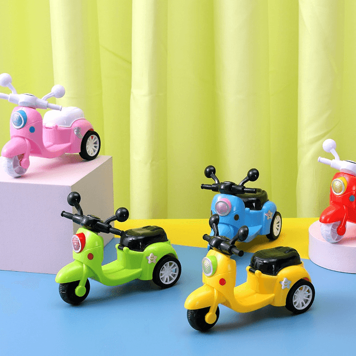 Car Small Motorcycle Children'S Toys 1-3 Years Old Toy - MRSLM