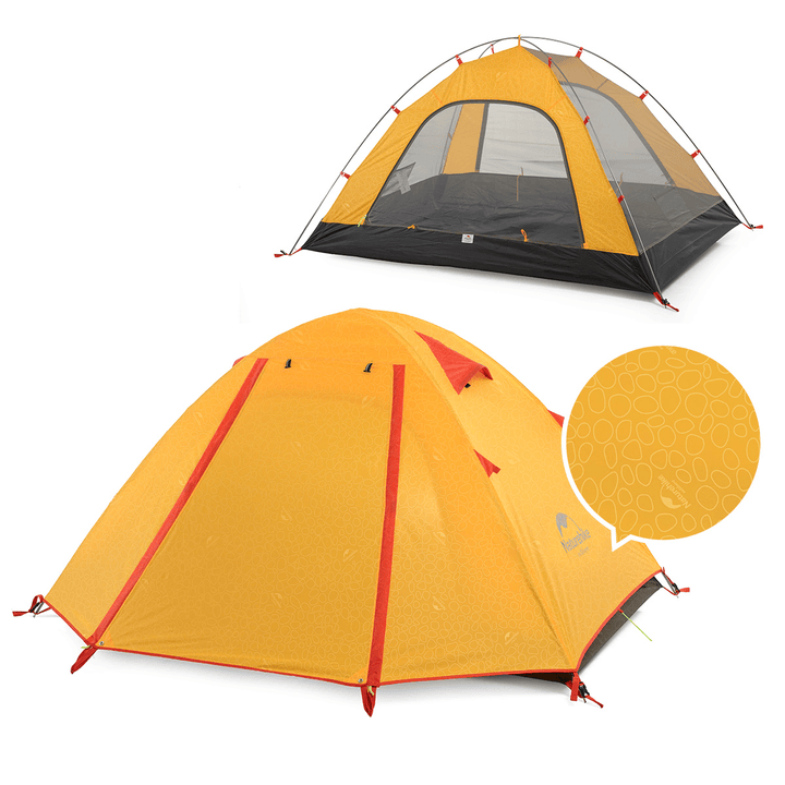 Naturehike NH15Z003-P Double Aluminum Pole Outdoor Tent Camping UPF50+ Anti-Uv PU2000 Waterproof - MRSLM