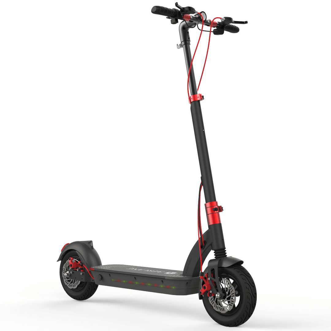 Aerlang H6 V2 500W 48V 17.5A Folding Electric Scooter 10Inch 40Km/H Top Speed 50-60Km Mileage Range Max. Load 120Kg Two Wheels Electric Scooter - MRSLM