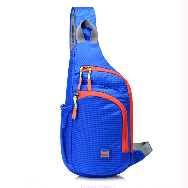 Unisex Men Women Waterproof Nylon Chest Bag Outdoor Bag - MRSLM