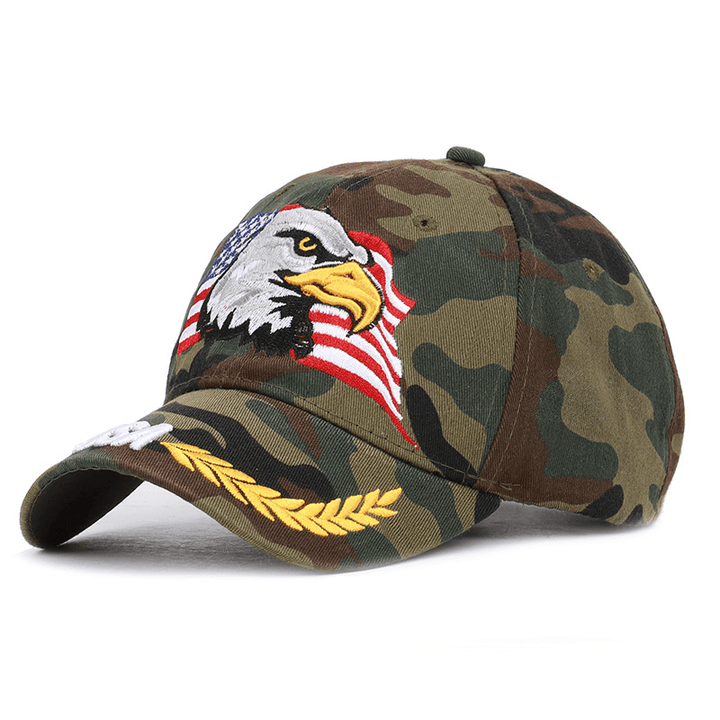 Eagle Embroidery Baseball Cap Casual Cap - MRSLM