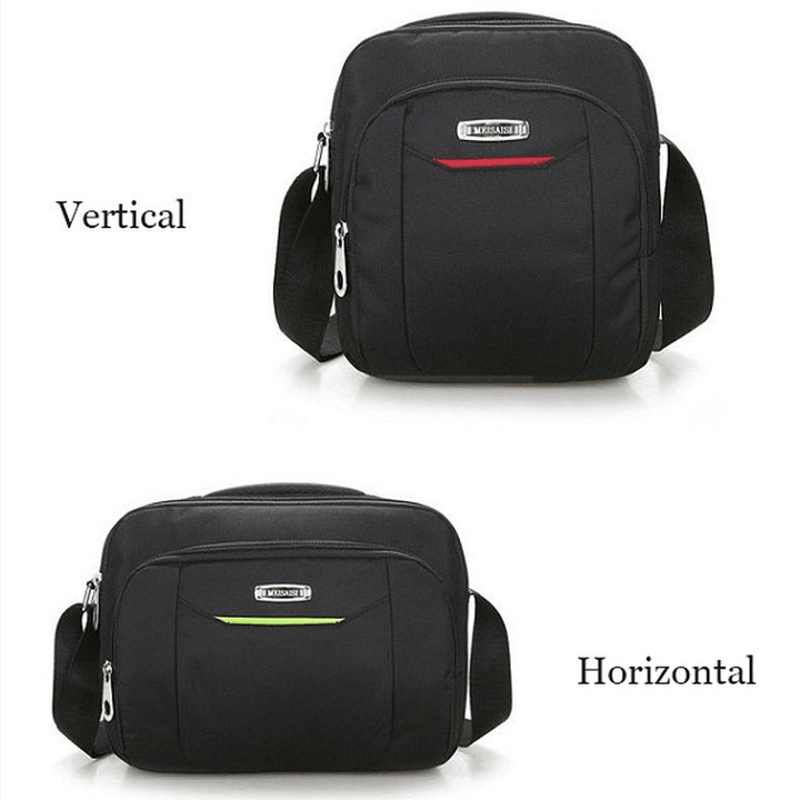 Women Men Nylon Multifunction Sport Daily Casual Handbag Shoulder Bag Crossboby Bag - MRSLM