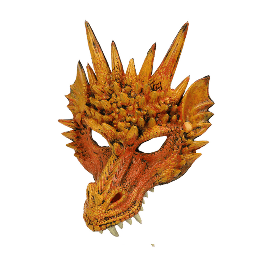 3D Animal Dragon Horror Mask Props Halloween Carnival Halloween Party Cosplay - MRSLM