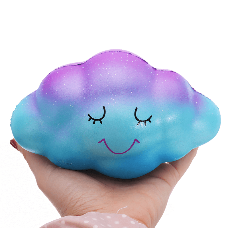 16CM Star Clouds Cute Squishy Slow Rising Phone Straps Bread Cake Kid Toy Original Packaging - MRSLM