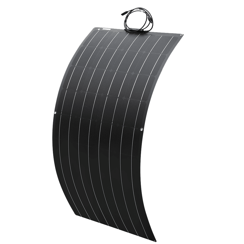 Solar Panel 120W 18V Flexible ETFE Solar Power Battery Charger Station Monocrystalline Silicon Solar Panel Kit Complete for Home Outdoor Camping - MRSLM