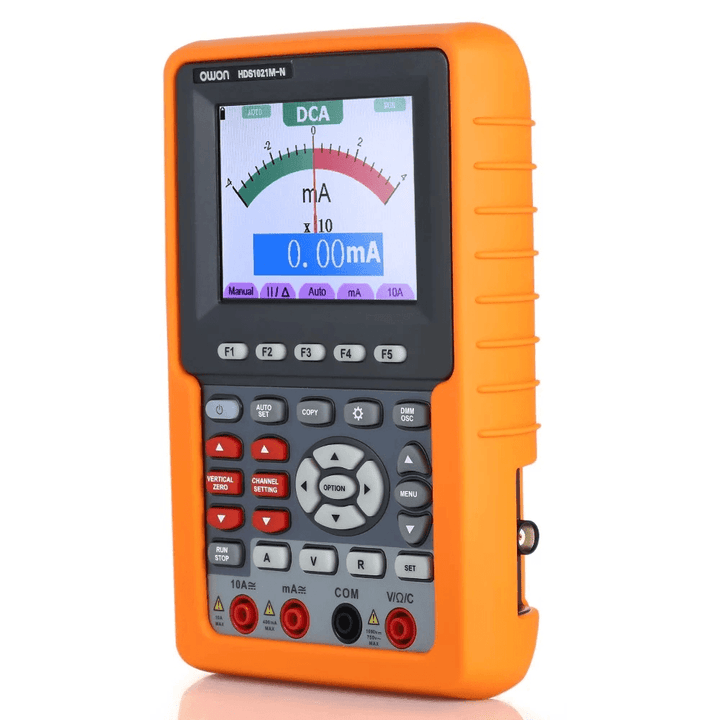 OWON HDS1021M-N 2 in 1 Digital Oscilloscope +Multimeter 1 Channel Handheld Portable 20Mhz Bandwidth USB Oscilloscopes - MRSLM