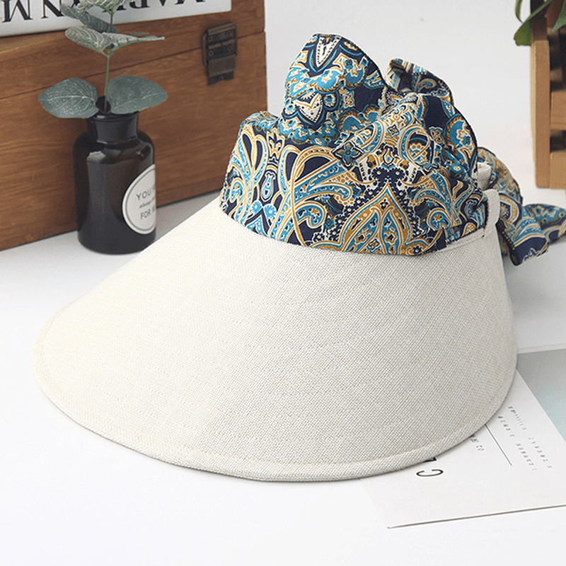 Women Summer Foldable Wide Brim Anti-Uv Sun Bucket Hat - MRSLM