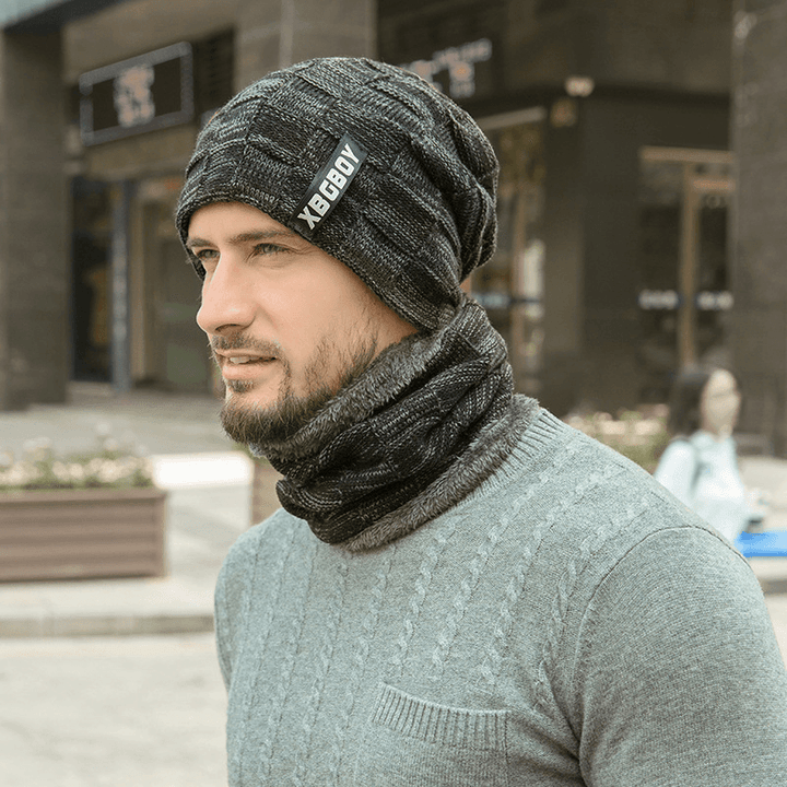 Autumn and Winter Men'S Fashion Knitted Hat - MRSLM