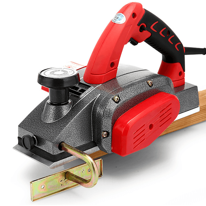 220V 1800W/1600W/1200W Electric Wood Planer Rechargeable Woodworking Cutting Machine - MRSLM