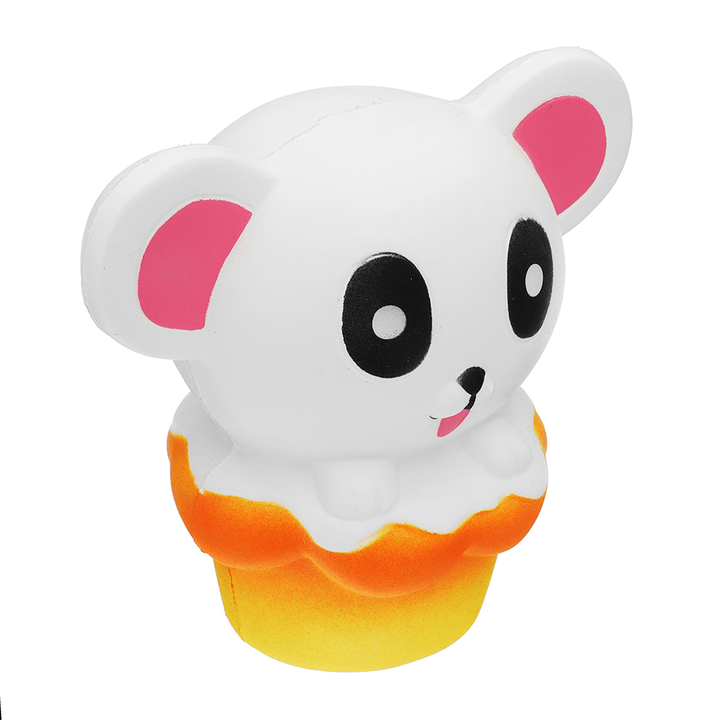 Bear Cake Squishy 11*12.5*8CM Slow Rising Cartoon Gift Collection Soft Toy - MRSLM