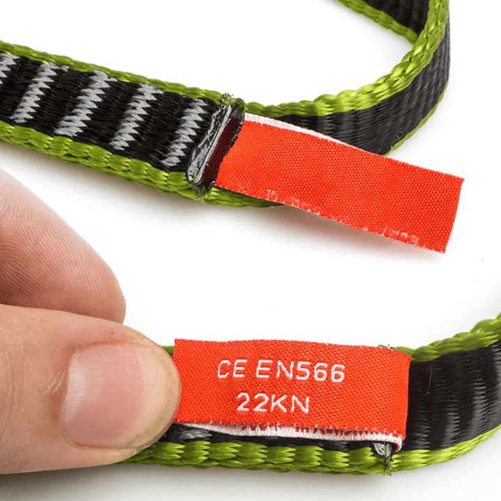 CAMNA 60Cm Max Load 22KN Climbing Sling Mountaineering Safety Rope Nylon High Altitude Protection Belt - MRSLM