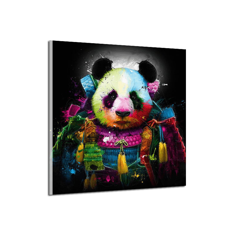 Miico Hand Painted Oil Paintings Animal Panda Paintings Wall Art for Home Decoration - MRSLM