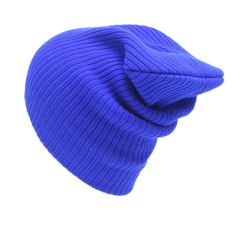 Winter Casual Knitted Warm Skullies Beanies Hats High Elastic Men Women Hat - MRSLM