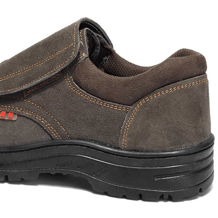 Comfy Men Wear Resisitant Outsole Hook Loop Outdoor Working Shoes - MRSLM