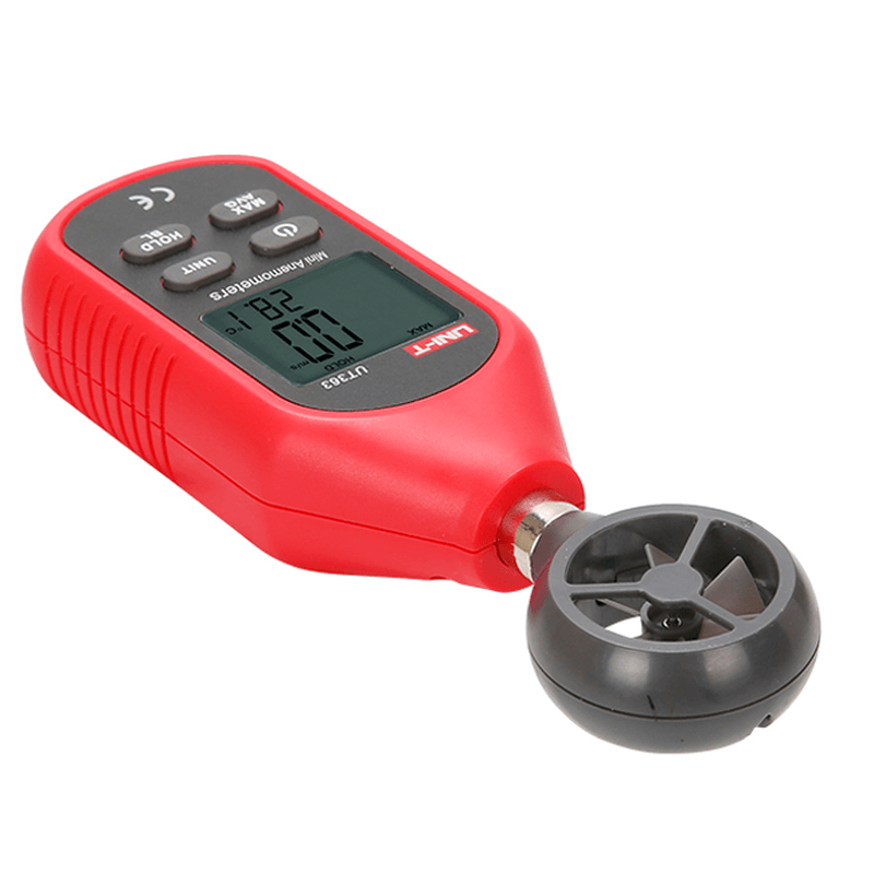 UNI-T UT363 Mini Digital Wind Speed Meter Pocket Anemometer Speed Temperature Tester Thermometer - MRSLM