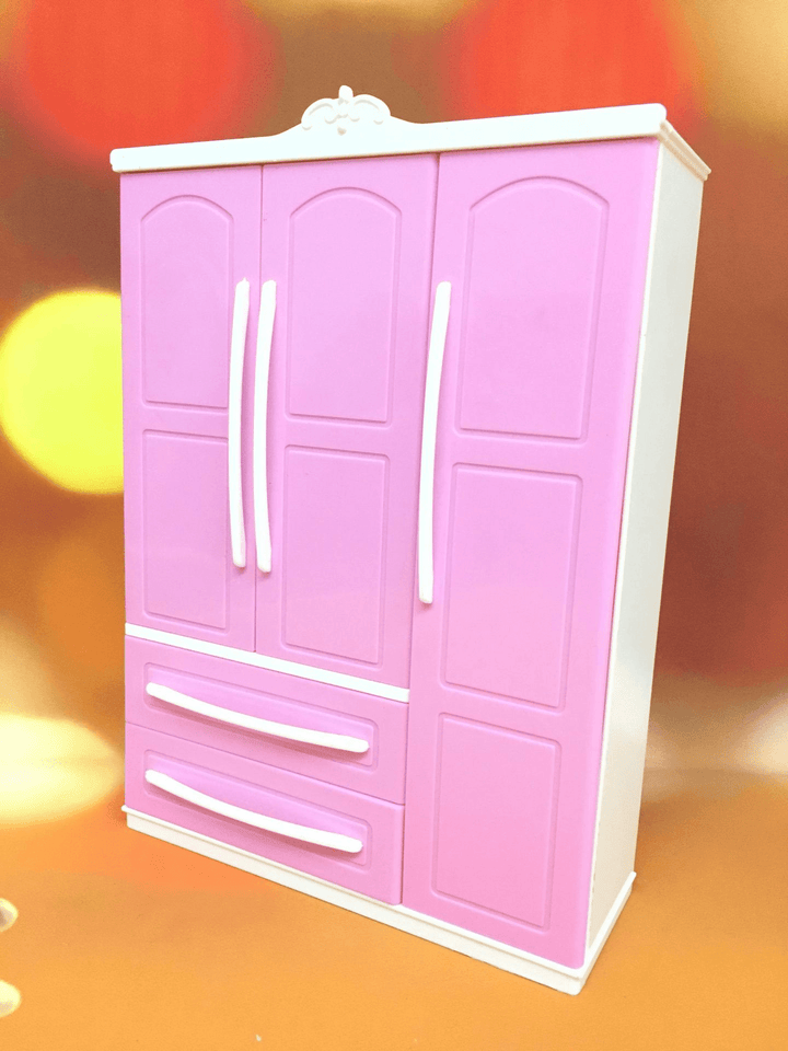 ABS Material Wardrobe, Doll Play House Wardrobe, Doll Wardrobe, - MRSLM