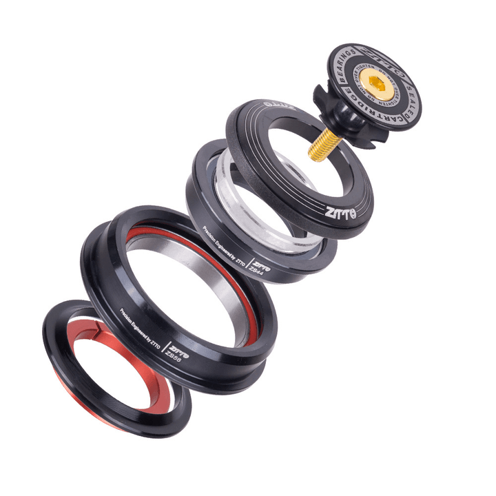 ZTTO ZS44/ZS56 External Tapered Head Tube Tapered Straight Dual Purpose Bowl Set Perrin Bearings Mountain Bike Fork Bowl Set Bicycle Headset Bicycle Accessories - MRSLM
