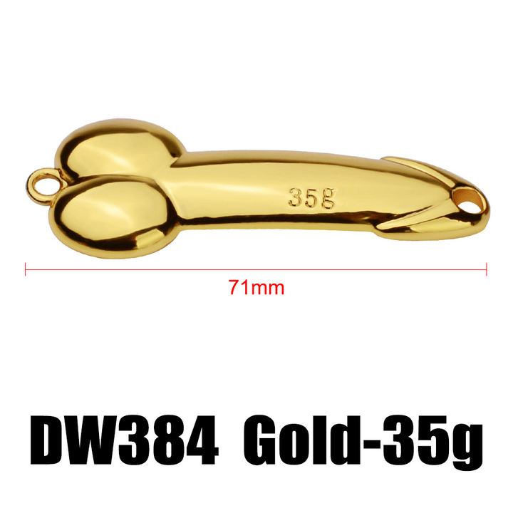 Zanlure DW384 1Pc 5G 15G 35G 50G Metal DD Spinner Spoon Lure Fishing Lure Freshwater Sea Fishing - MRSLM