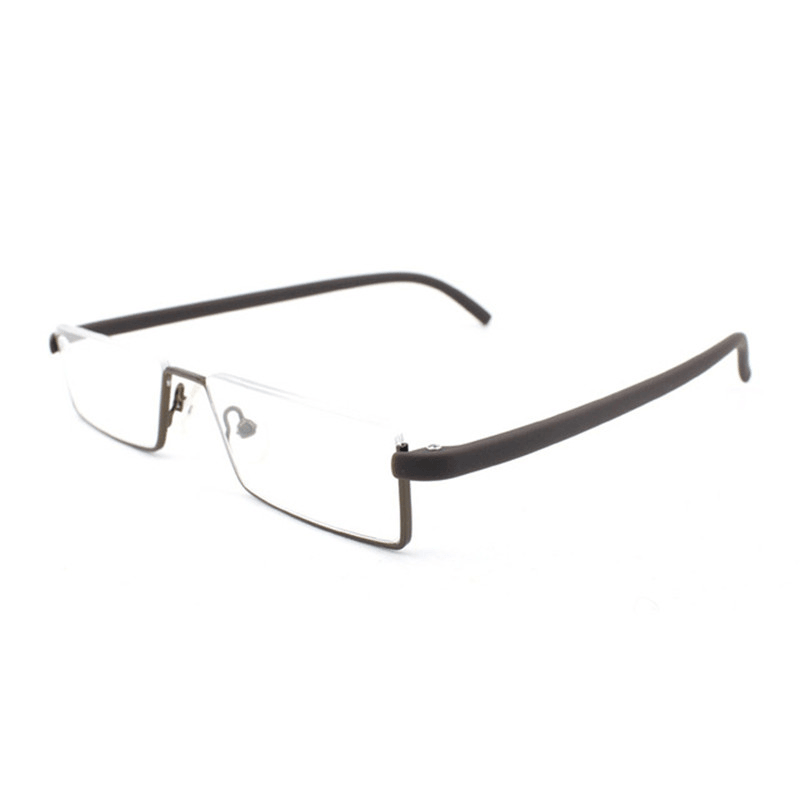 Half-Frame Reading Glasses for Men and Women HD Comfortable and Elegant - MRSLM