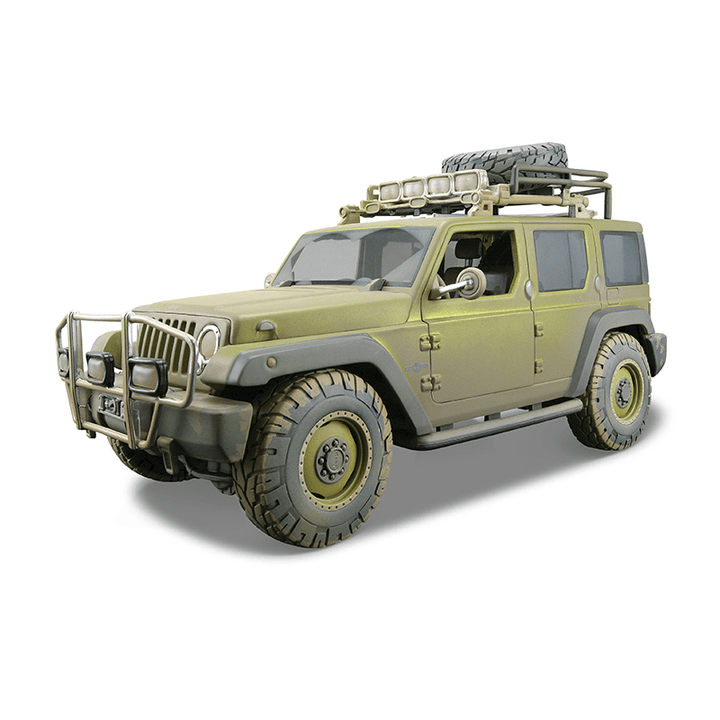 Wrangler Off-Road Simulation Alloy Car Model - MRSLM