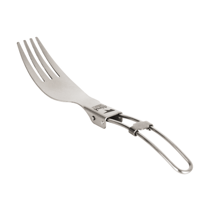 Keith Ti5303 Titanium Folding Fork Ultralight Spork Cutlery Outdoor Camping Picnic Tableware - MRSLM