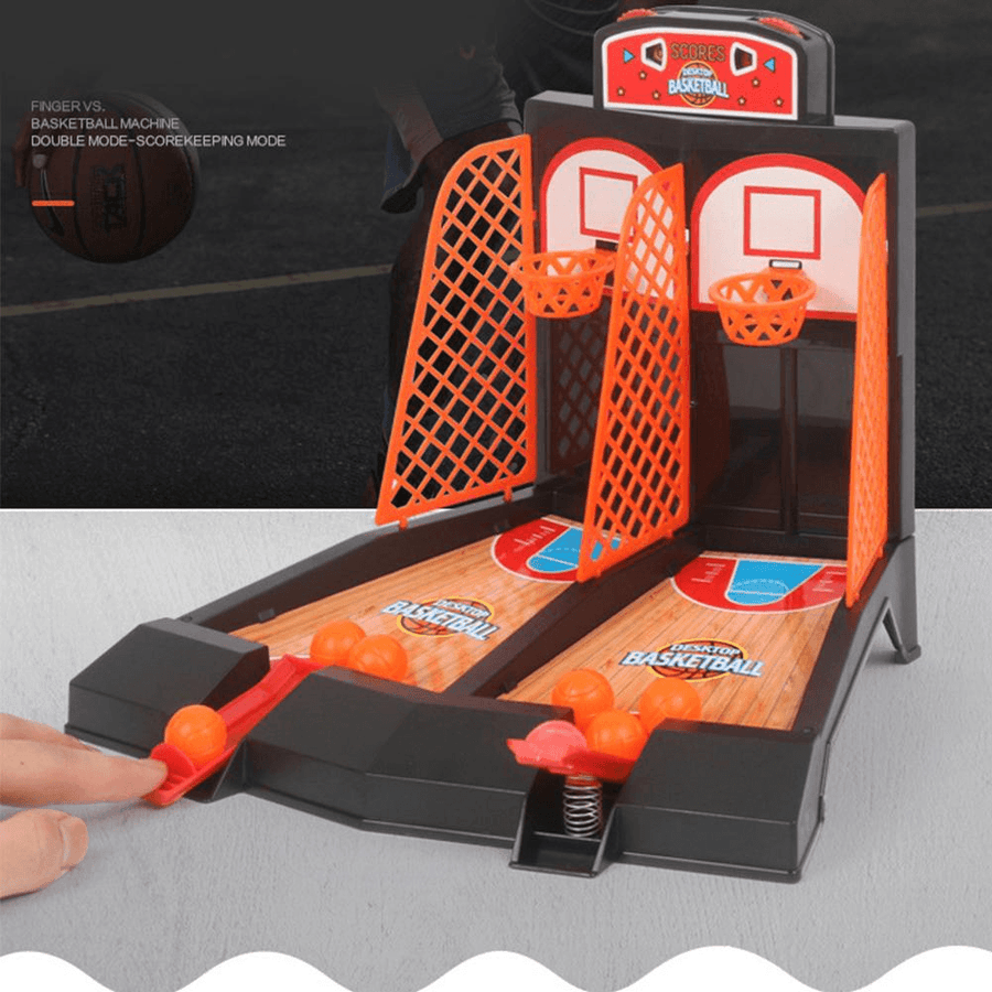 Boys and Girls Double Battle Basketball Toys - MRSLM