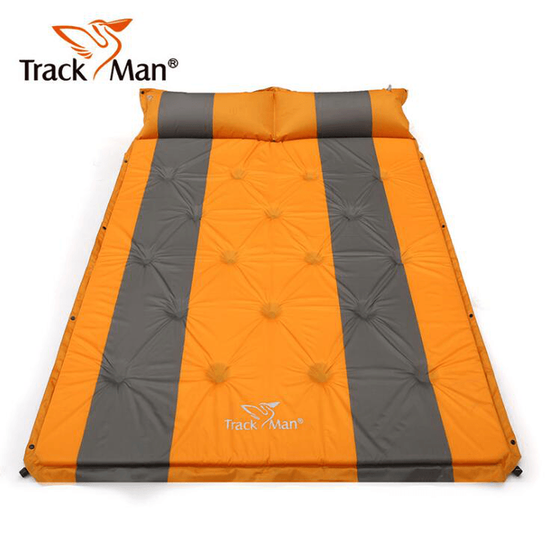 Trackman TM2220 Outdoor 2 Person Camping Mat PVC Automatic Inflatable Air Mattresses 188X132X3Cm - MRSLM